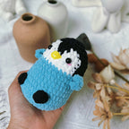 No Sew Penguin Crochet Pattern PDF, Cute Amigurumi Penguin Tutorial, Easy Plush Crochet Pattern