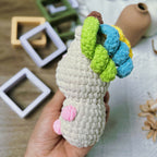 Unicorn Crochet Pattern PDF, No Sew Unicorn Amigurumi Pattern, Cute Plush Unicorn Tutorial