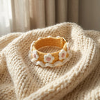 Dog Collar Crochet Pattern, Daisy Flower Pet Collar PDF Tutorial, Cute Puppy Accessory Handmade Gift