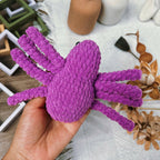 Halloween Spider Crochet Pattern PDF, No Sew Amigurumi Spider, Cute Plush Spider Tutorial