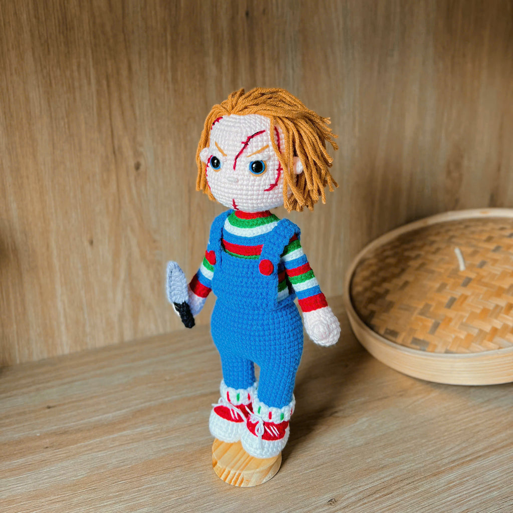 Chucky Crochet Pattern PDF, Horror Doll Amigurumi Pattern