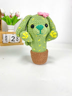 Cactus Dog Crochet Pattern: Amigurumi Plush Toy (PDF Pattern)