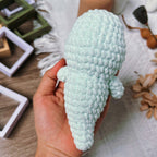 Ghost Crochet Pattern PDF, No Sew Amigurumi Ghost Tutorial, Cute Halloween Plush Pattern