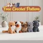 Free Crochet Kitten Pattern Collection, Cute Plush Cat Amigurumi Inspiration