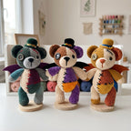 Halloween Teddy Bear Crochet Pattern PDF, Zombie Bear Amigurumi Tutorial, Cute Spooky Plush DIY Gift