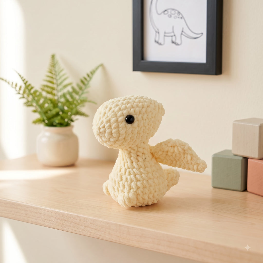 No-Sew Dinosaur Crochet Pattern Bundle PDF, Cute Dino Amigurumi Plush Patterns