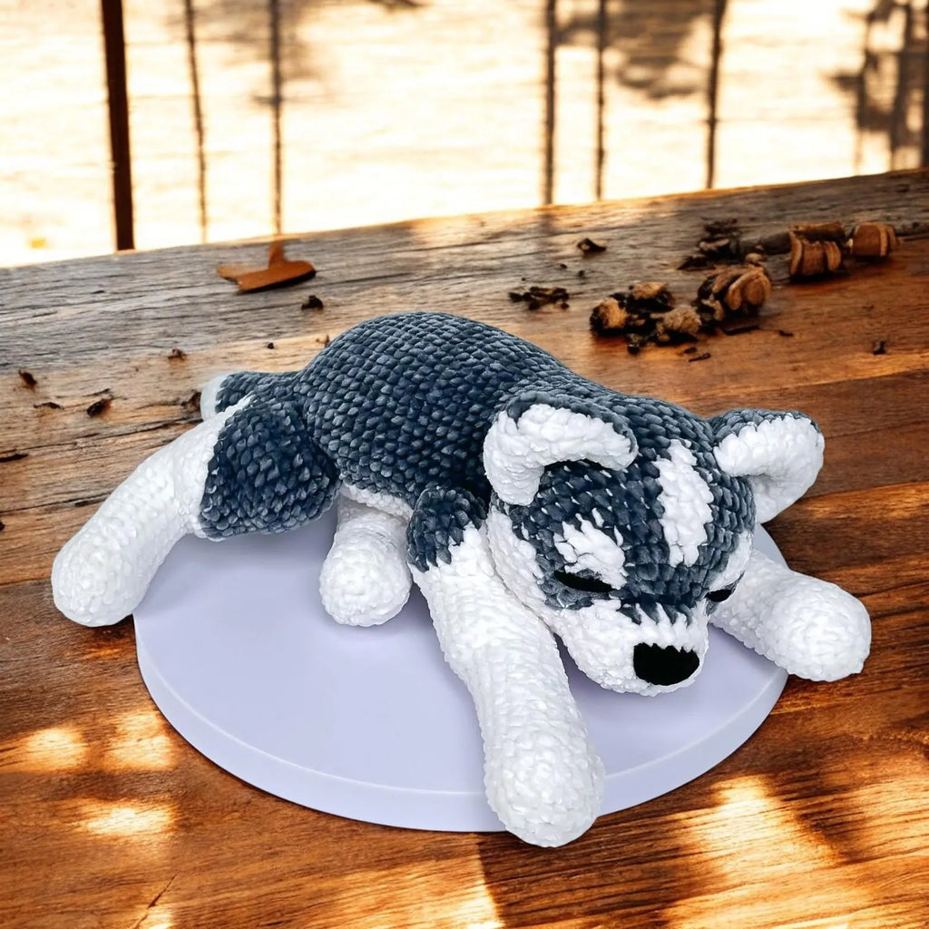 Husky Amigurumi Crochet Pattern – Beginner Friendly (Digital Download)