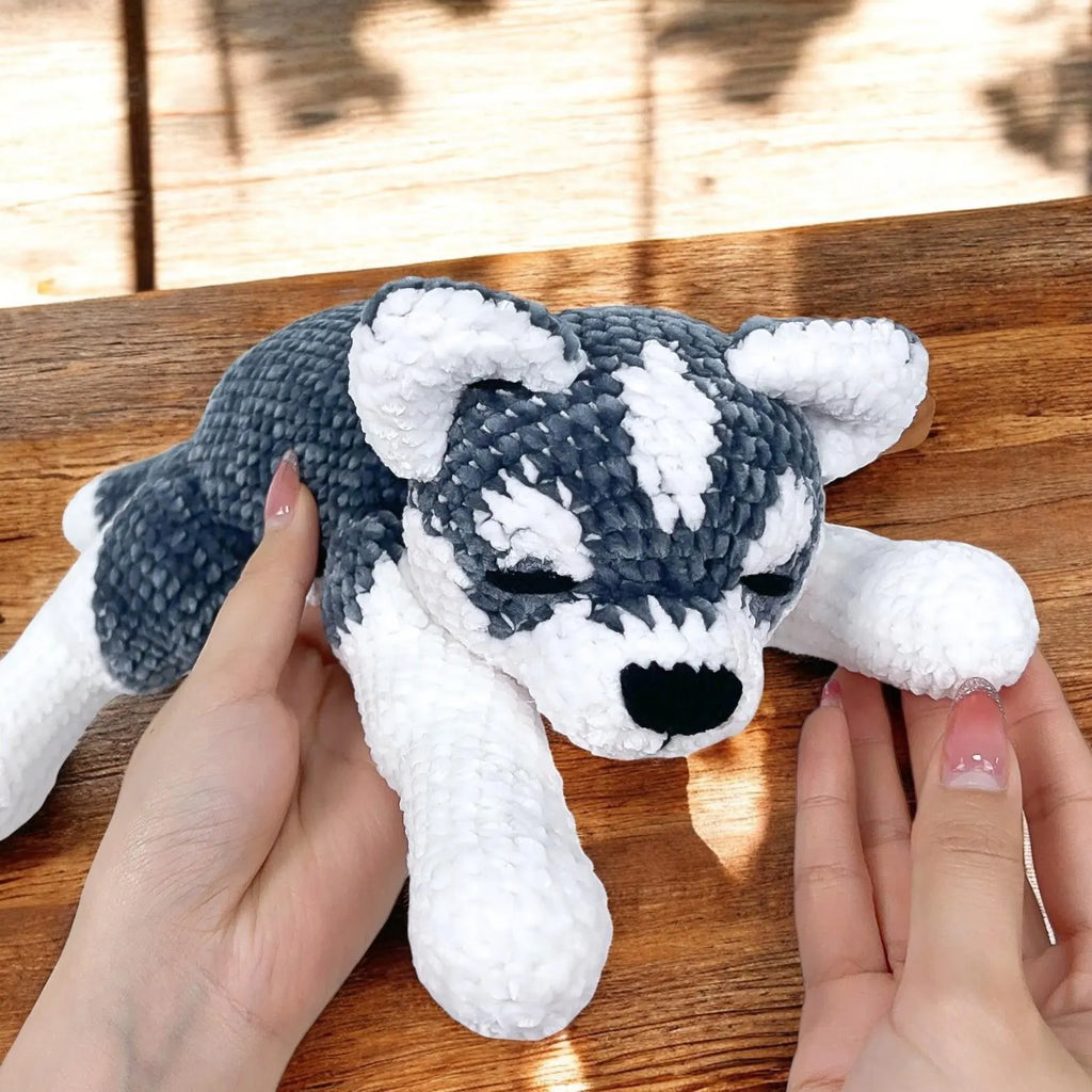 Husky Amigurumi Crochet Pattern – Beginner Friendly (Digital Download)