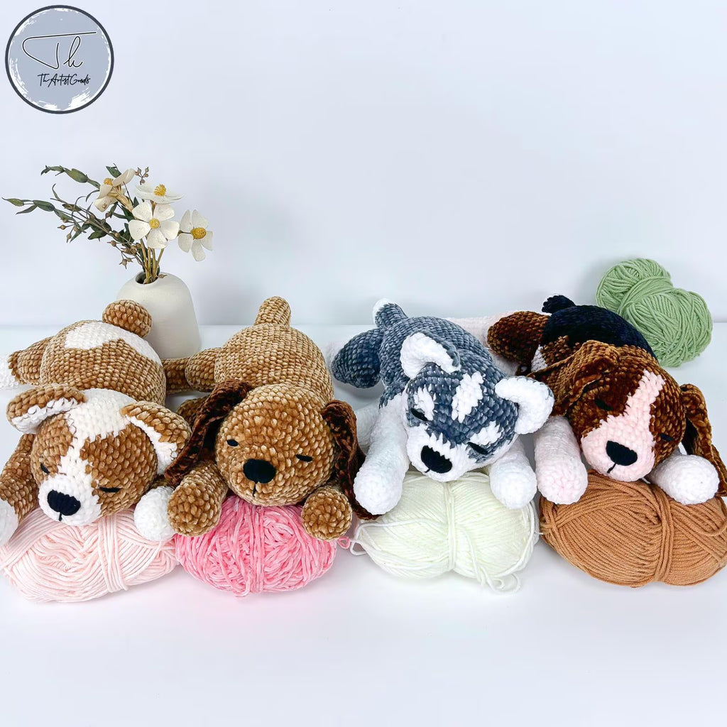 Crochet Puppy Dog Pattern Bundle: Amigurumi PDF (English)