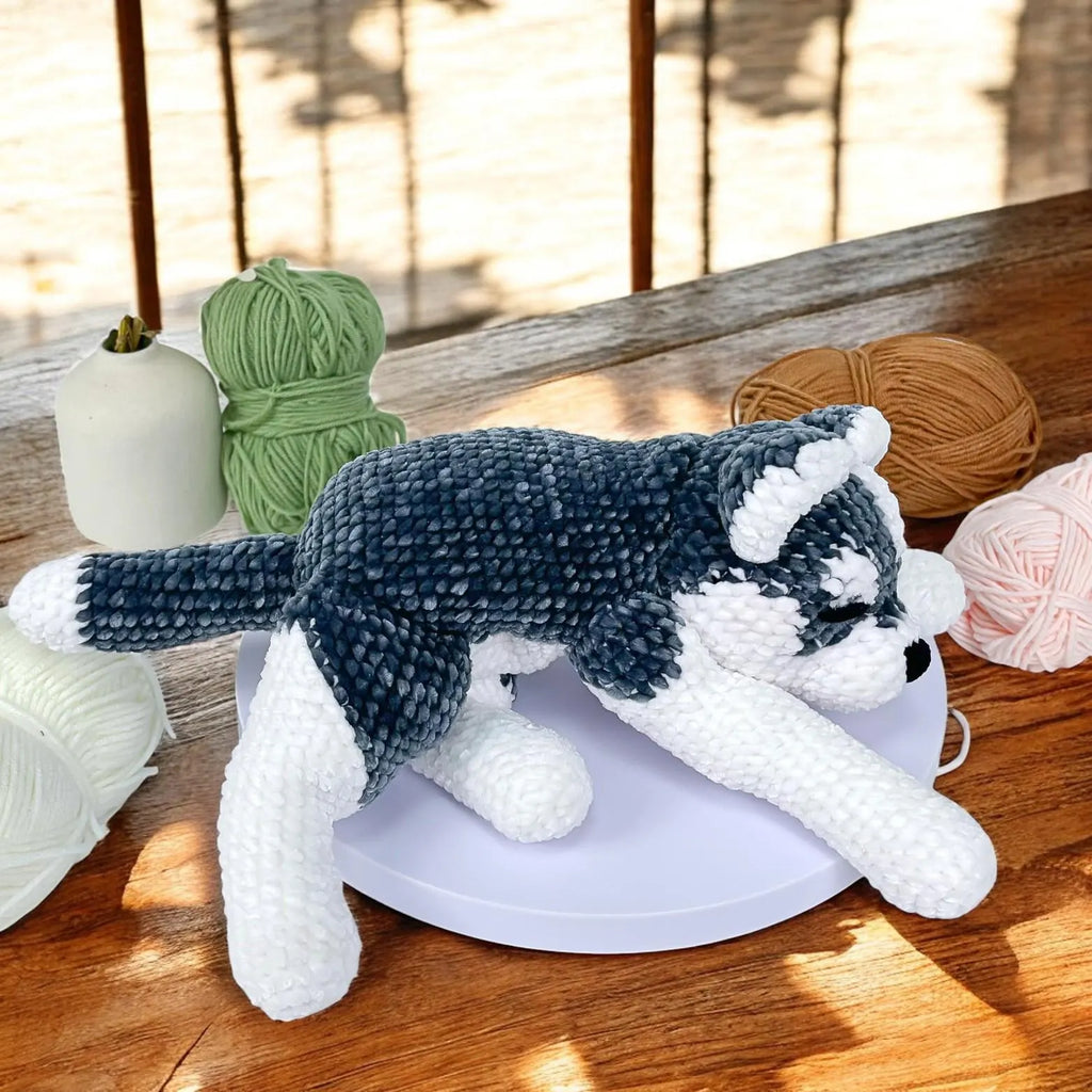 Husky Amigurumi Crochet Pattern – Beginner Friendly (Digital Download)