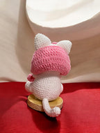 Chill Cat Amigurumi Crochet Pattern: Relaxed Plushie (PDF)