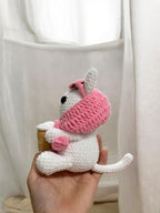 Chill Cat Amigurumi Crochet Pattern: Relaxed Plushie (PDF)