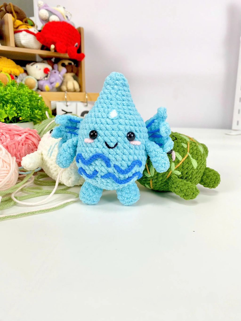 Elemental Sprites Crochet Pattern: Amigurumi Nature Spirits PDF Bundle