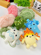 Elemental Sprites Crochet Pattern: Amigurumi Nature Spirits PDF Bundle