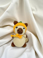 Halloween Amigurumi Capybara Crochet Pattern Bundle: Animal Costume Plush Toy (PDF Pattern Set)