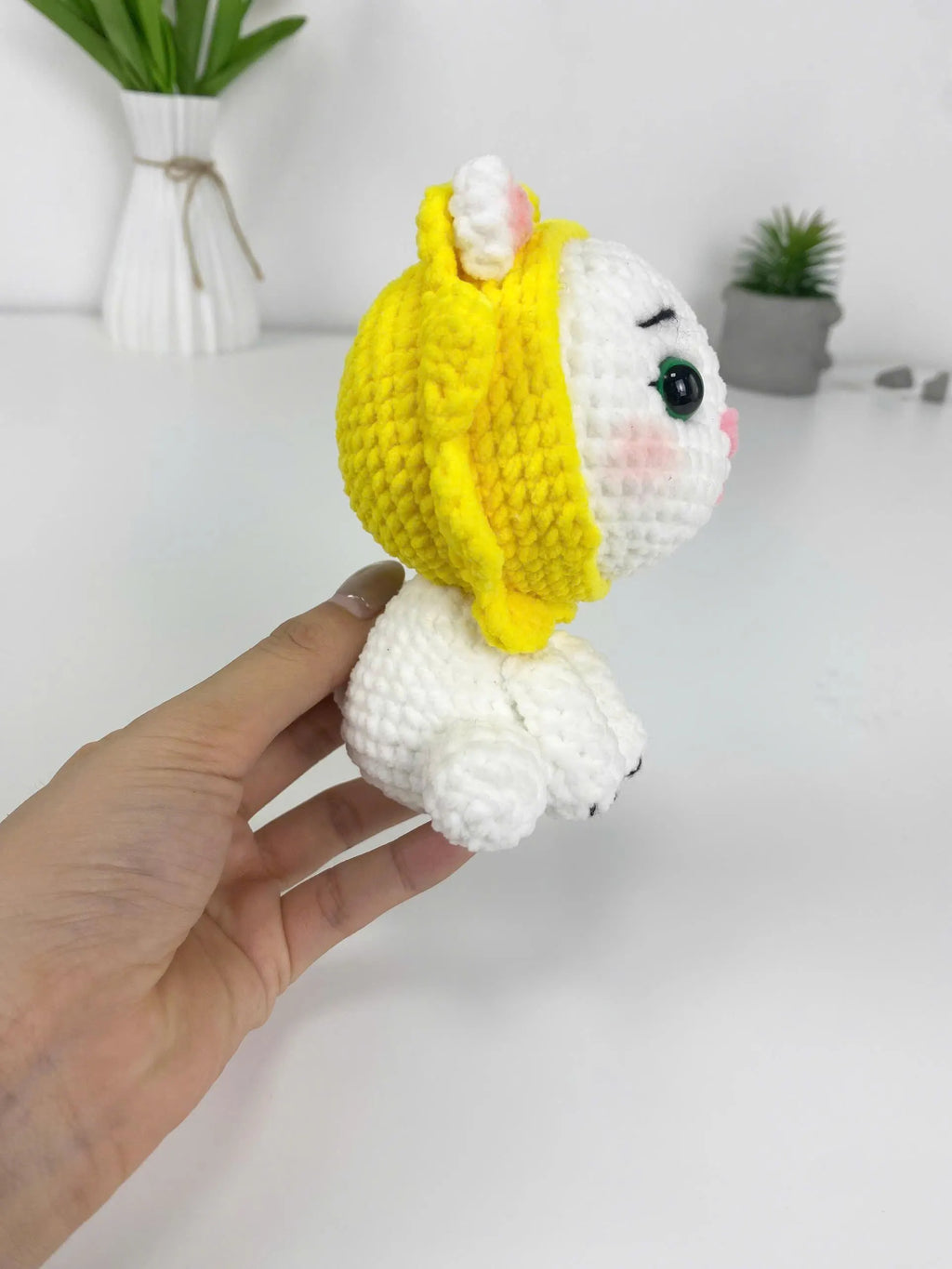 Sunflower Cat Crochet Pattern: Amigurumi Cosplay Doll (PDF Pattern)
