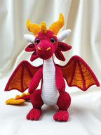 Dragon Crochet Pattern PDF: Amigurumi Plush Toy Tutorial (Digital Download)