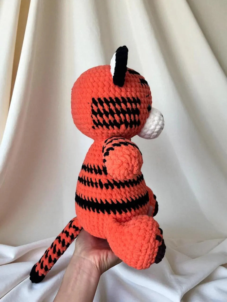 Tiger Amigurumi Crochet Pattern, Beginner-Friendly Stuffed Animal (PDF Download)