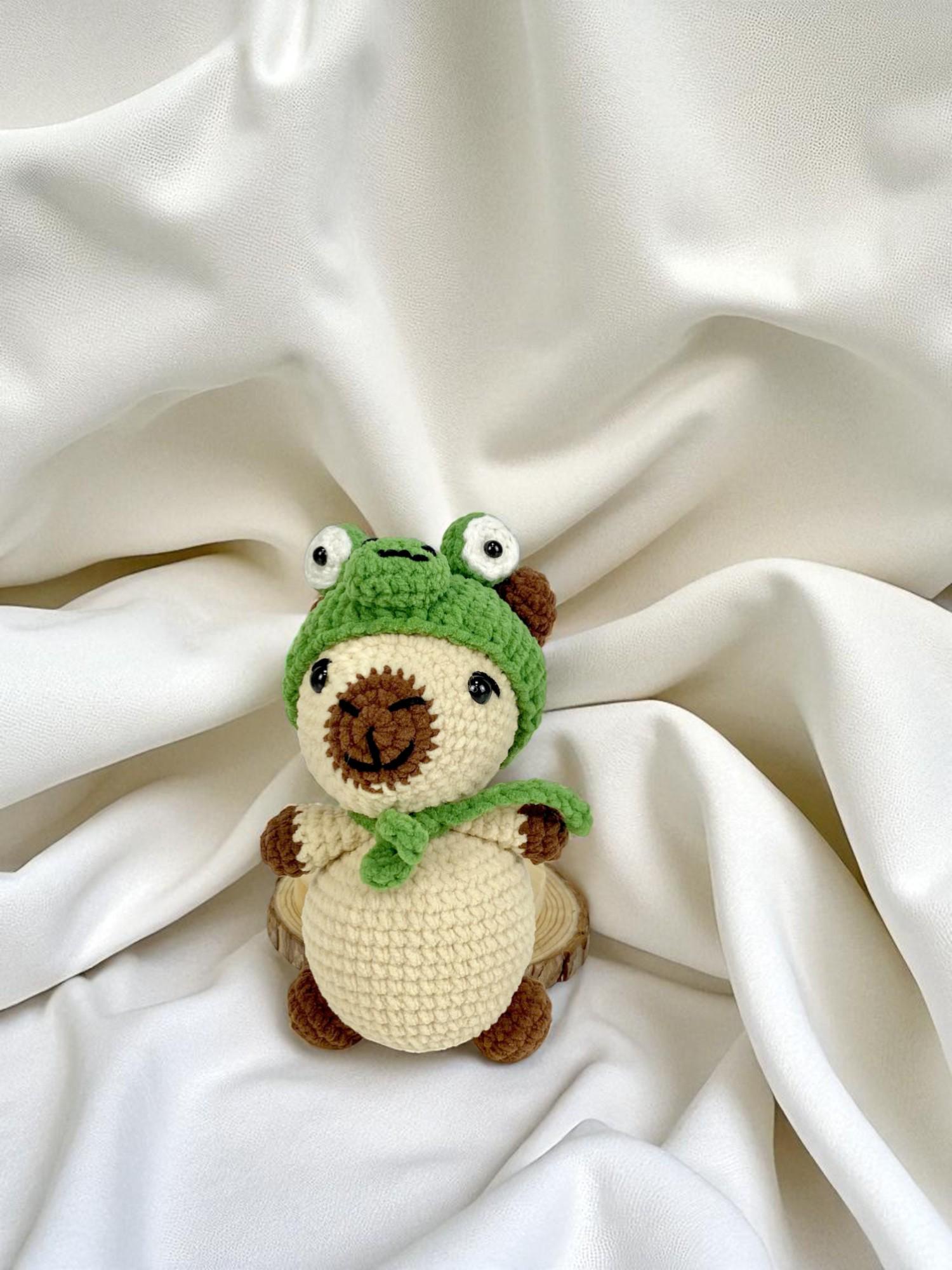 Halloween Amigurumi Capybara Crochet Pattern Bundle: Animal Costume Plush Toy (PDF Pattern Set)