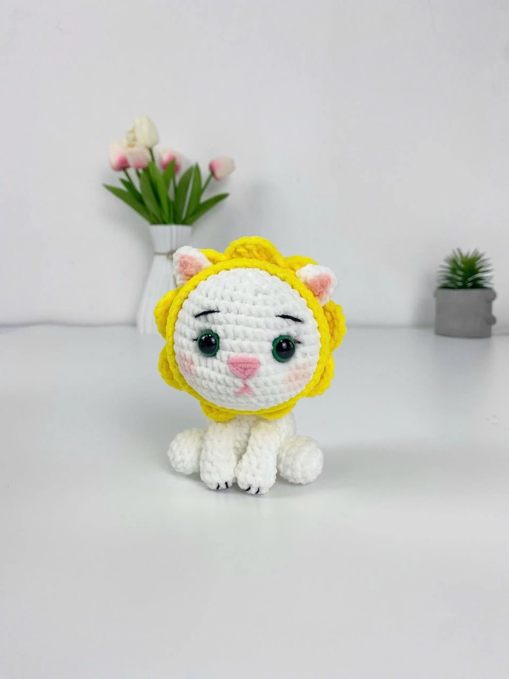 Sunflower Cat Crochet Pattern: Amigurumi Cosplay Doll (PDF Pattern)