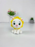 Sunflower Cat Crochet Pattern: Amigurumi Cosplay Doll (PDF Pattern)