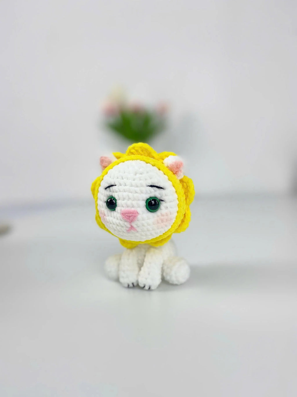 Sunflower Cat Crochet Pattern: Amigurumi Cosplay Doll (PDF Pattern)
