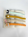 Animal Crochet Bookmark Pattern Bundle: Fox, Bunny, Deer, Panda (PDF Pattern)