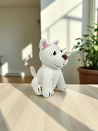 Amigurumi Crochet Dog Pattern Bundle: White Pitbull (PDF Pattern) Beginner Friendly