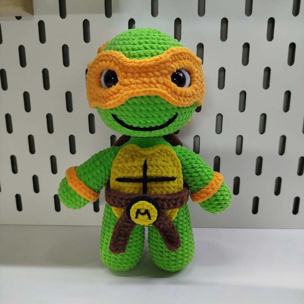 Turtle Amigurumi Crochet Pattern, Easy Beginner DIY Doll (PDF)