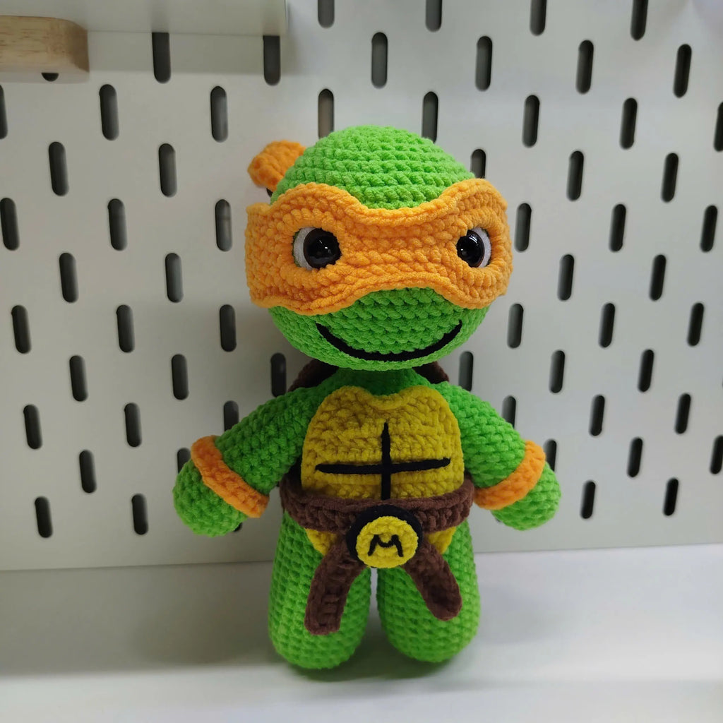 Turtle Amigurumi Crochet Pattern, Easy Beginner DIY Doll (PDF)
