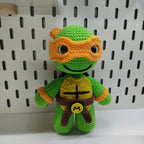 Turtle Amigurumi Crochet Pattern, Easy Beginner DIY Doll (PDF)