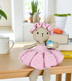 Flared Dress Crochet Bunny Pattern – Amigurumi Toy PDF