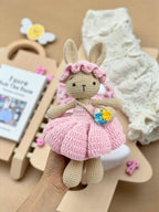 Flared Dress Crochet Bunny Pattern – Amigurumi Toy PDF