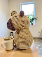 Capybara Amigurumi Crochet Pattern – Plush Toy PDF Tutorial