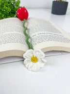 Crochet Bookmark Patterns – Bee, Frog, Strawberry (PDF)