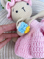 Flared Dress Crochet Bunny Pattern – Amigurumi Toy PDF