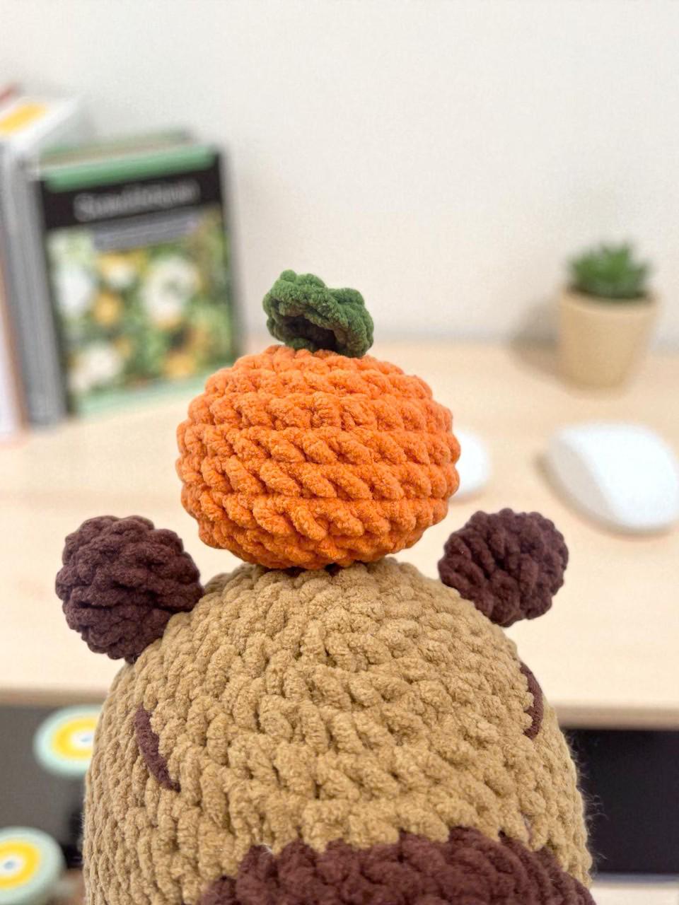Capybara Amigurumi Crochet Pattern – Plush Toy PDF Tutorial