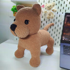 Staffordshire Bull Terrier Crochet Pattern, Easy Amigurumi Dog (PDF)