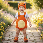 Crochet Orange Dragon Baby Outfit, Romper Hat and Booties Set, Newborn Photo Prop, Baby Halloween Costume, Baby Shower Gift