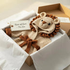 Personalized Crochet Lion Baby Outfit, Handmade Hooded Safari Animal Costume with Tail, Newborn Photo Prop, Baby Shower Gift