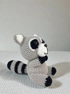 Crochet Raccoon Amigurumi Pattern, Plush Woodland Animal (PDF Pattern)