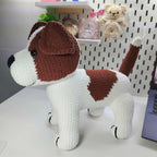 Jack Russell Crochet Pattern, Amigurumi Dog PDF, Easy Crochet Pattern for Beginners