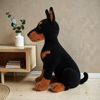 Doberman Dog Crochet Pattern, Easy Beginner Amigurumi (PDF Pattern)