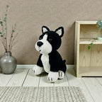 Dog Amigurumi Crochet Pattern, Black and White Dog Crochet Patterns, Easy Beginner PDF