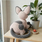 Cat Crochet, Sphynx Cat Crochet Pattern, Easy Amigurumi (PDF Pattern)