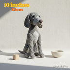 Weimaraner Dog Amigurumi Crochet Pattern, Beginner Friendly (PDF Pattern)