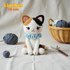 Calico Cat Amigurumi Crochet Pattern, Beginner Friendly (PDF Pattern)