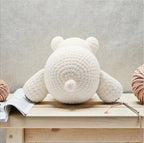 Beginner Crochet Polar Bear Amigurumi Pattern, Easy Plush (PDF 5 Languages)