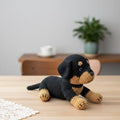 Rottweiler Puppy Crochet Pattern, Amigurumi Plush Toy (PDF Pattern)