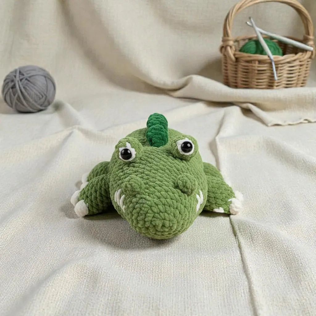 Crocodile Amigurumi Crochet Pattern – Beginner Friendly Plush (PDF Pattern)